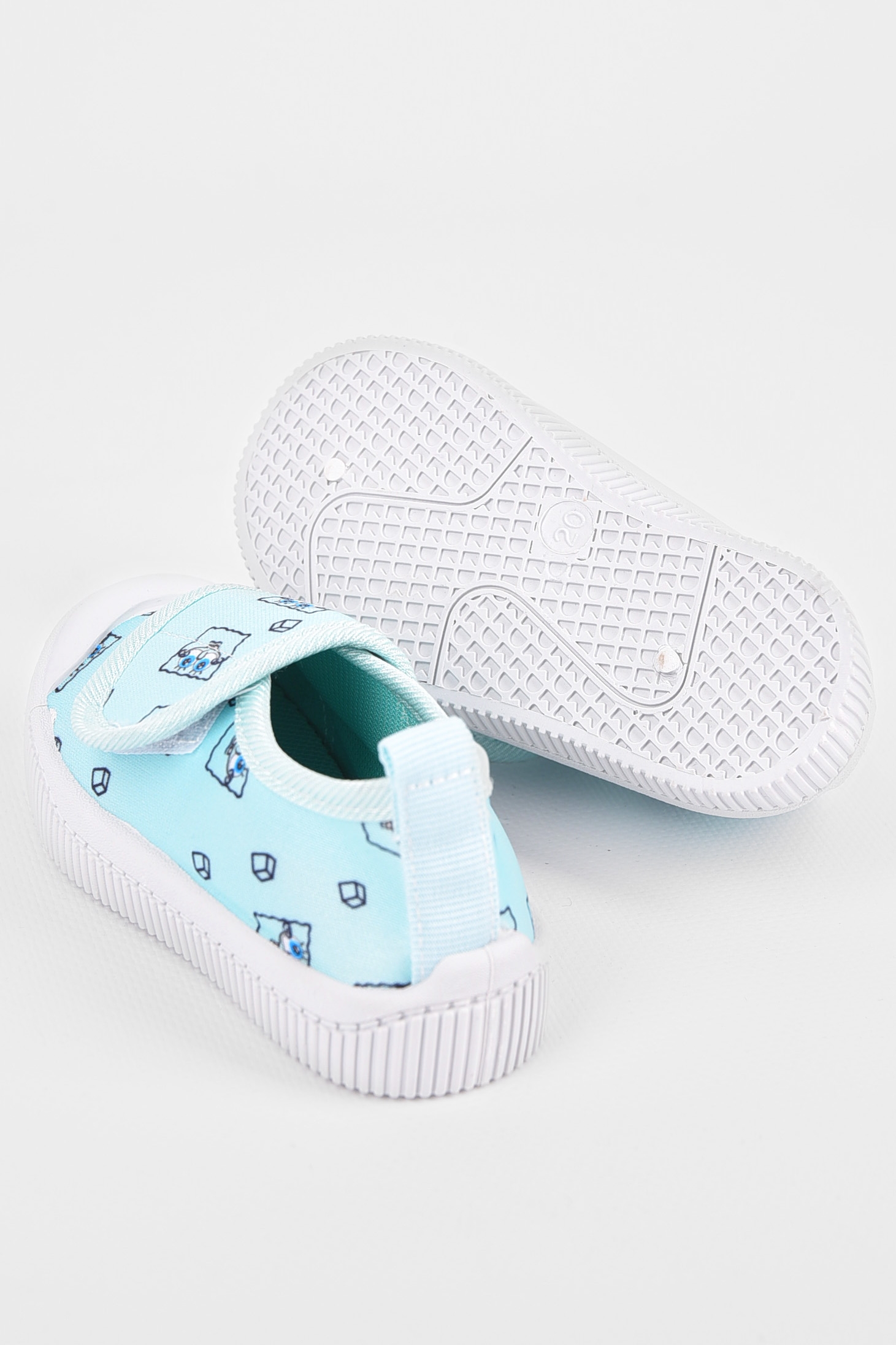 Фото товару Мокасини дитячі м`ятного кольору №2