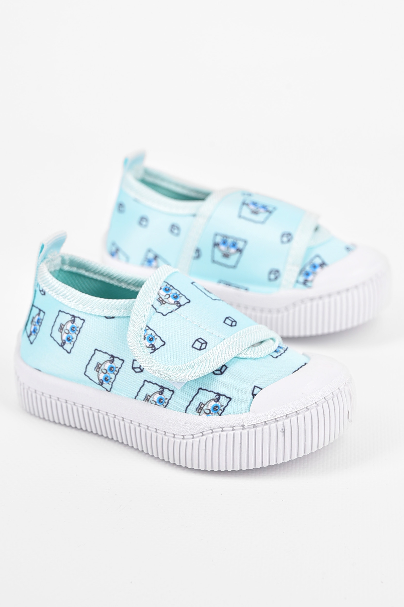 Фото товару Мокасини дитячі м`ятного кольору №3