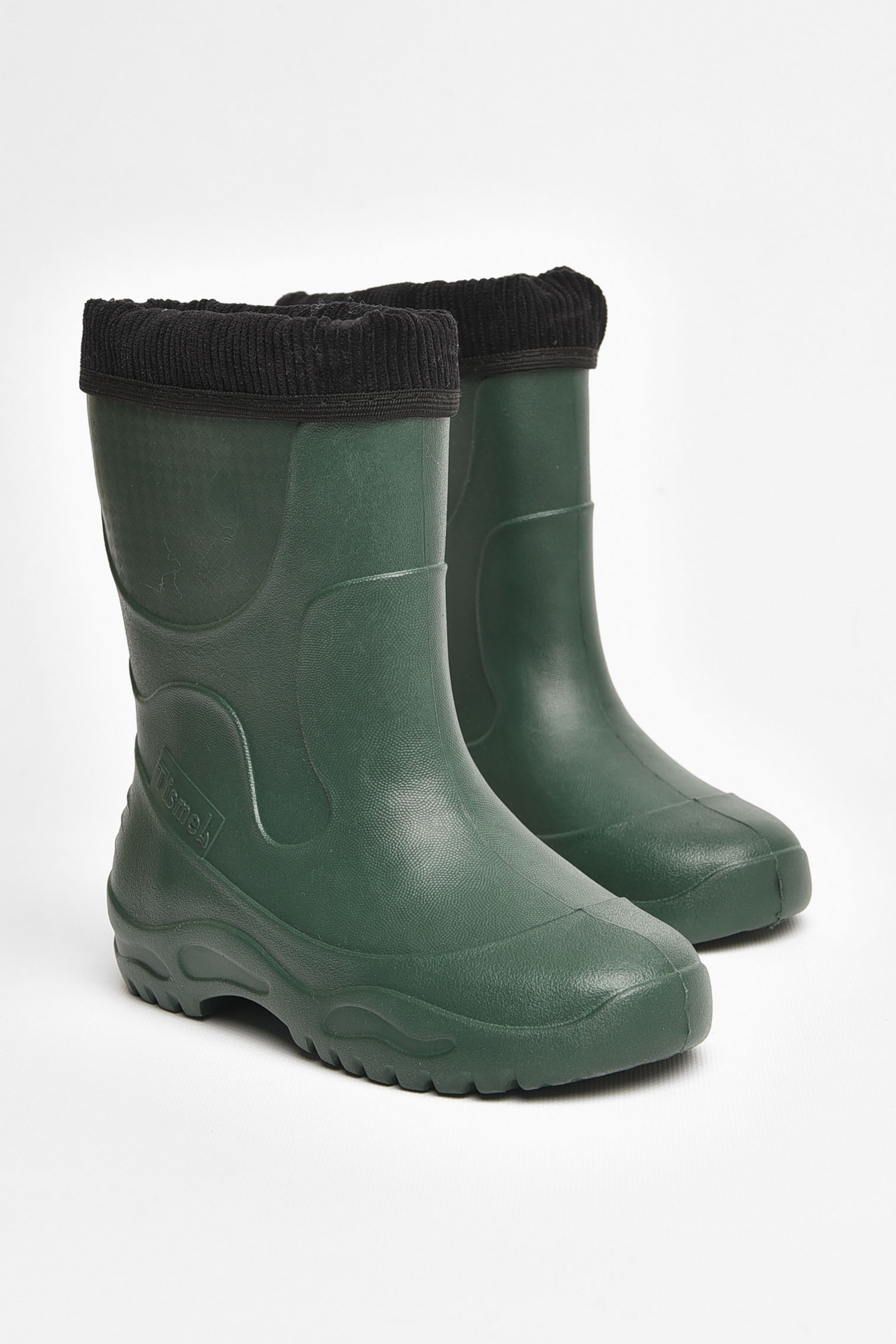 Фото товару Чоботи піна дитячі для підлітка кольору хакі  зі з`ємною шкарпеткою №3