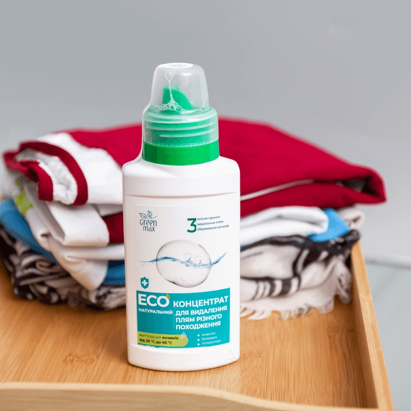Фото товару ЕКО засіб для видалення плям та стійких забруднень Green Max (250 мл) №2