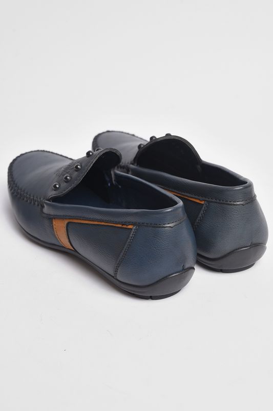 Фото товару Туфлі підліткові для хлопчика темно-синього кольору №3 thumbnail