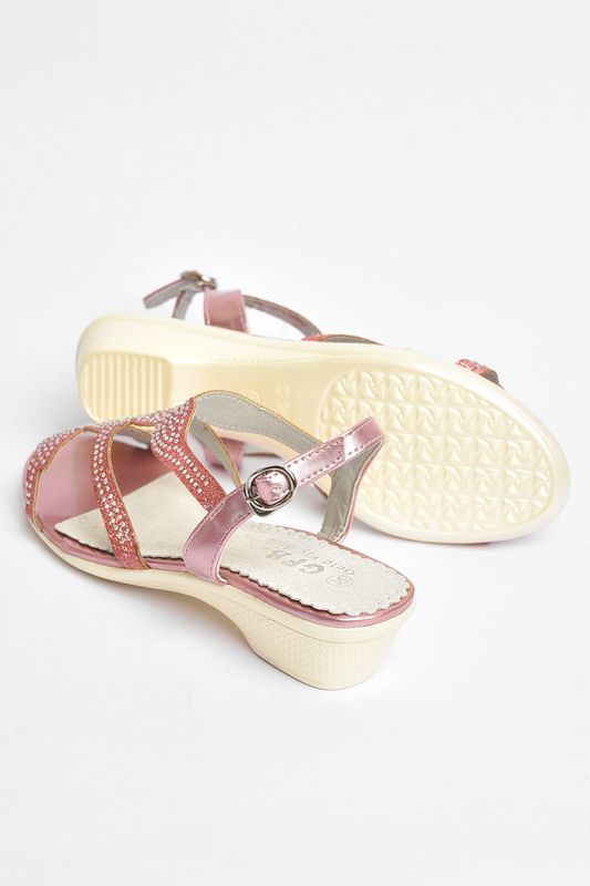 Фото товару Босоніжки дитячі рожевого кольору №3 thumbnail