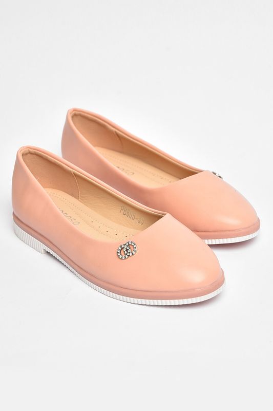 Фото товару Балетки дитячі для дівчинки рожевого кольору