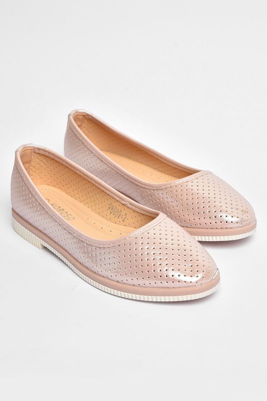 Фото товару Балетки дитячі для дівчинки рожевого кольору №1 thumbnail