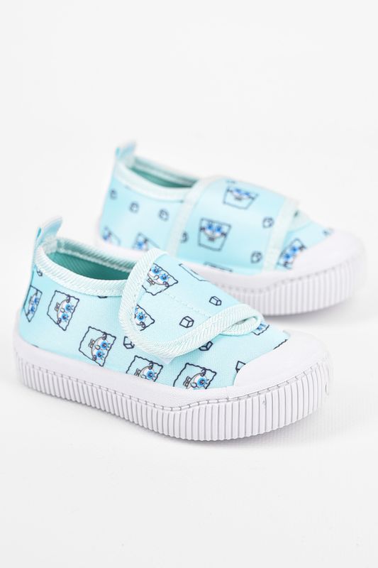 Фото товару Мокасини дитячі м`ятного кольору №3 thumbnail