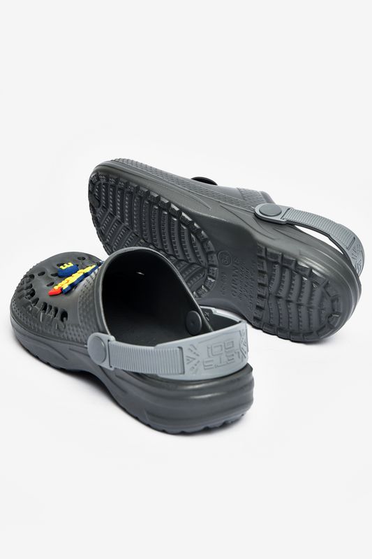 Фото товару Крокси дитячі темно-сірого кольору №3 thumbnail