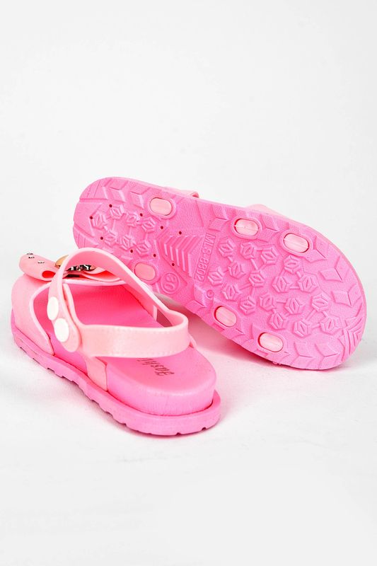 Фото товару Босоніжки дитячі для дівчинки світло-рожевого кольору №3 thumbnail