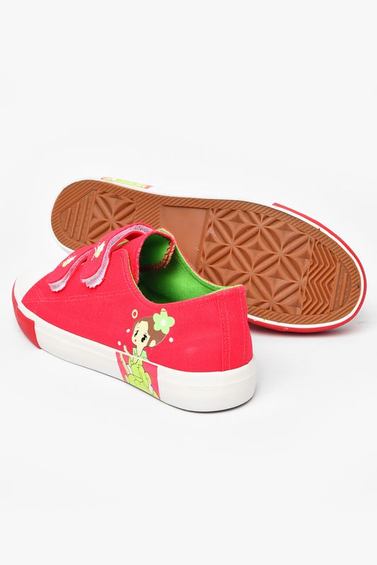 Фото товару Кеди дитячі рожевого кольору текстиль