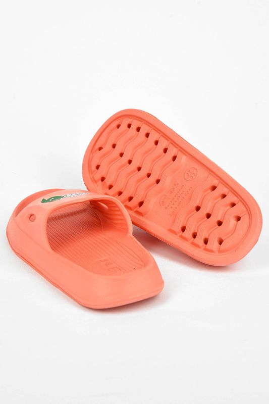 Фото товару Шльопанці дитячі для дівчинки піна помаранчевого кольору №2 thumbnail