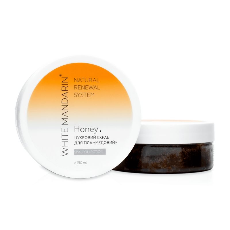 Фото товару Скраб цукровий для тіла Медовий Spa collection (натуральний) White Mandarin (150 мл) №1 thumbnail