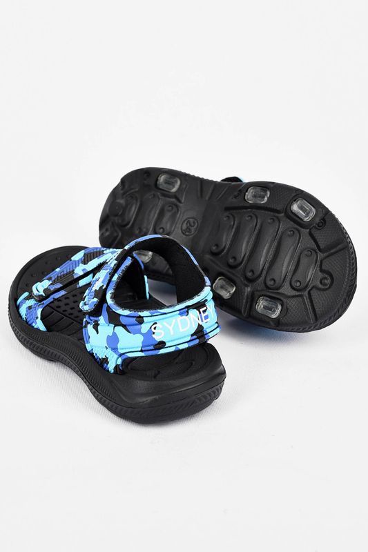 Фото товару Босоніжки дитячі піна синьо-блакитного кольору №2 thumbnail