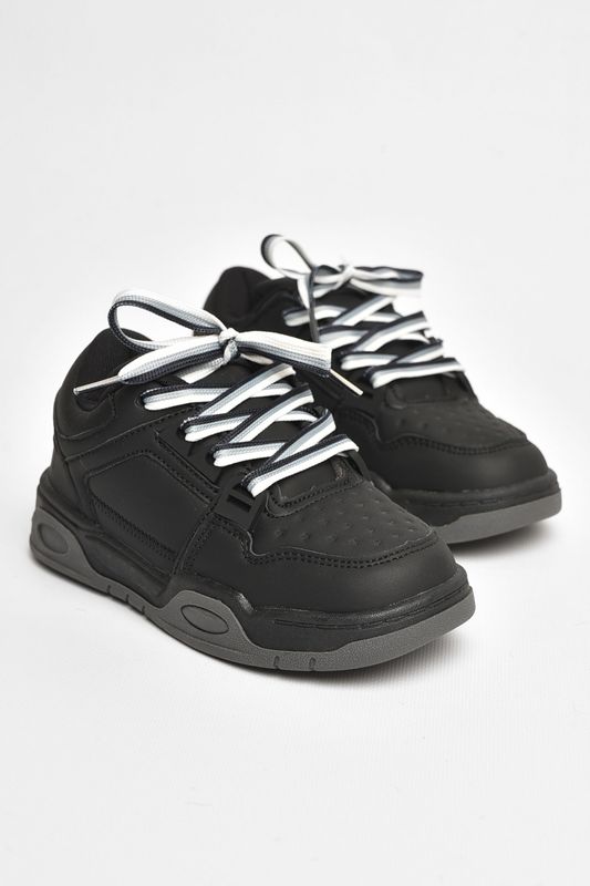 Фото товару Кросівки дитячі для хлопчика чорного кольору