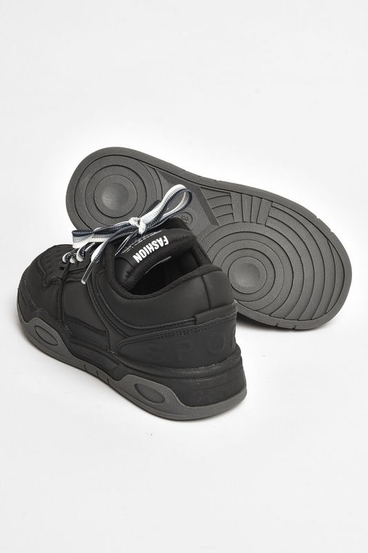 Фото товару Кросівки дитячі для хлопчика чорного кольору №3 thumbnail