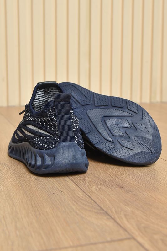 Фото товару Кросівки дитячі для хлопчика темно-синього кольору