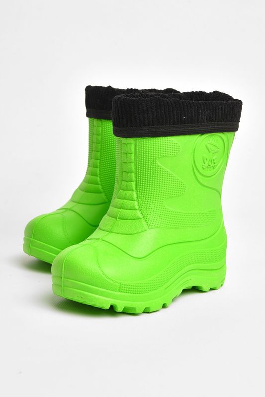 Фото товару Чоботи піна дитячі зеленого кольору зі з`ємною шкарпеткою №2 thumbnail