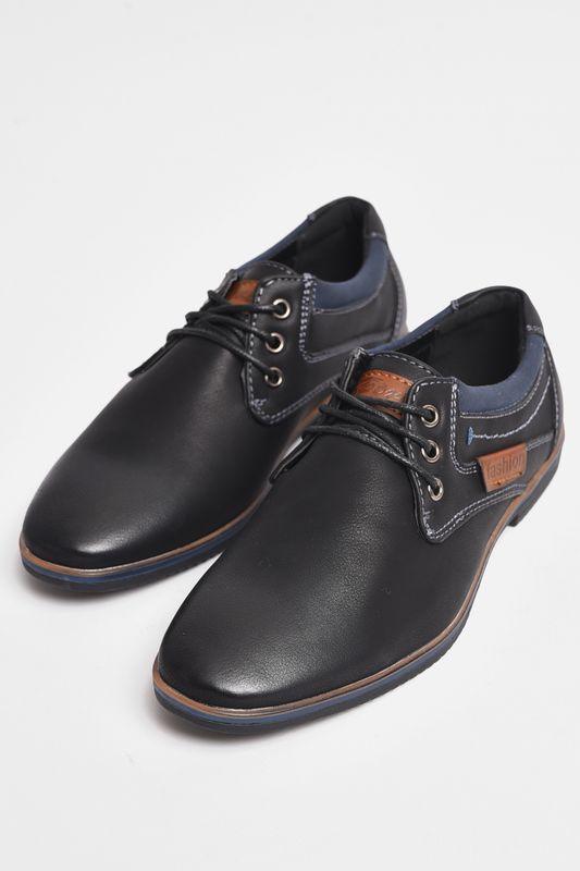 Фото товару Туфлі дитячі для хлопчика темно-синього кольору №1 thumbnail