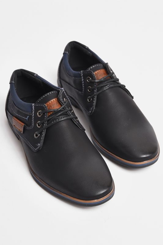 Фото товару Туфлі дитячі для хлопчика темно-синього кольору №3 thumbnail