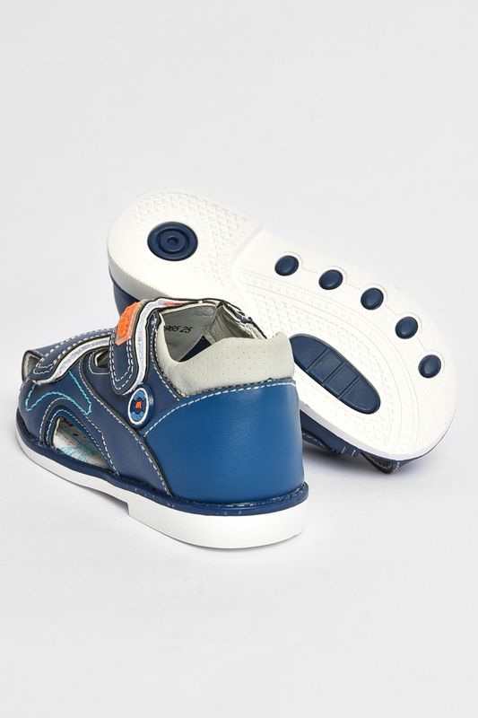 Фото товару Сандалі дитячі для хлопчика синього кольору