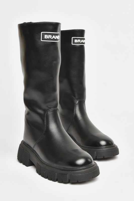 Фото товару Чоботи демісезонні дитячі дівчинка чорного кольору №5 thumbnail