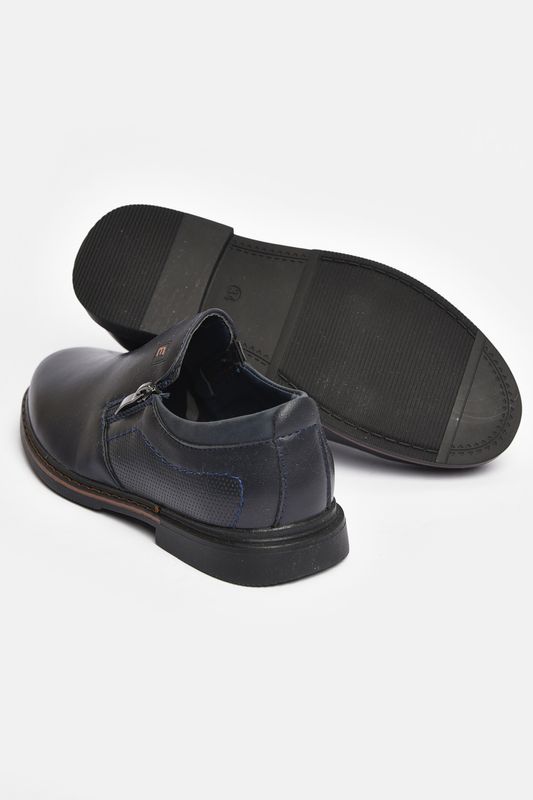 Фото товару Туфлі дитячі для хлопчика чорного кольору