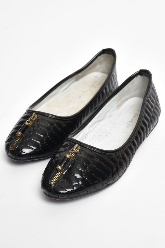 Фото товару Балетки дитячі для дівчинки чорного кольору №1 thumbnail