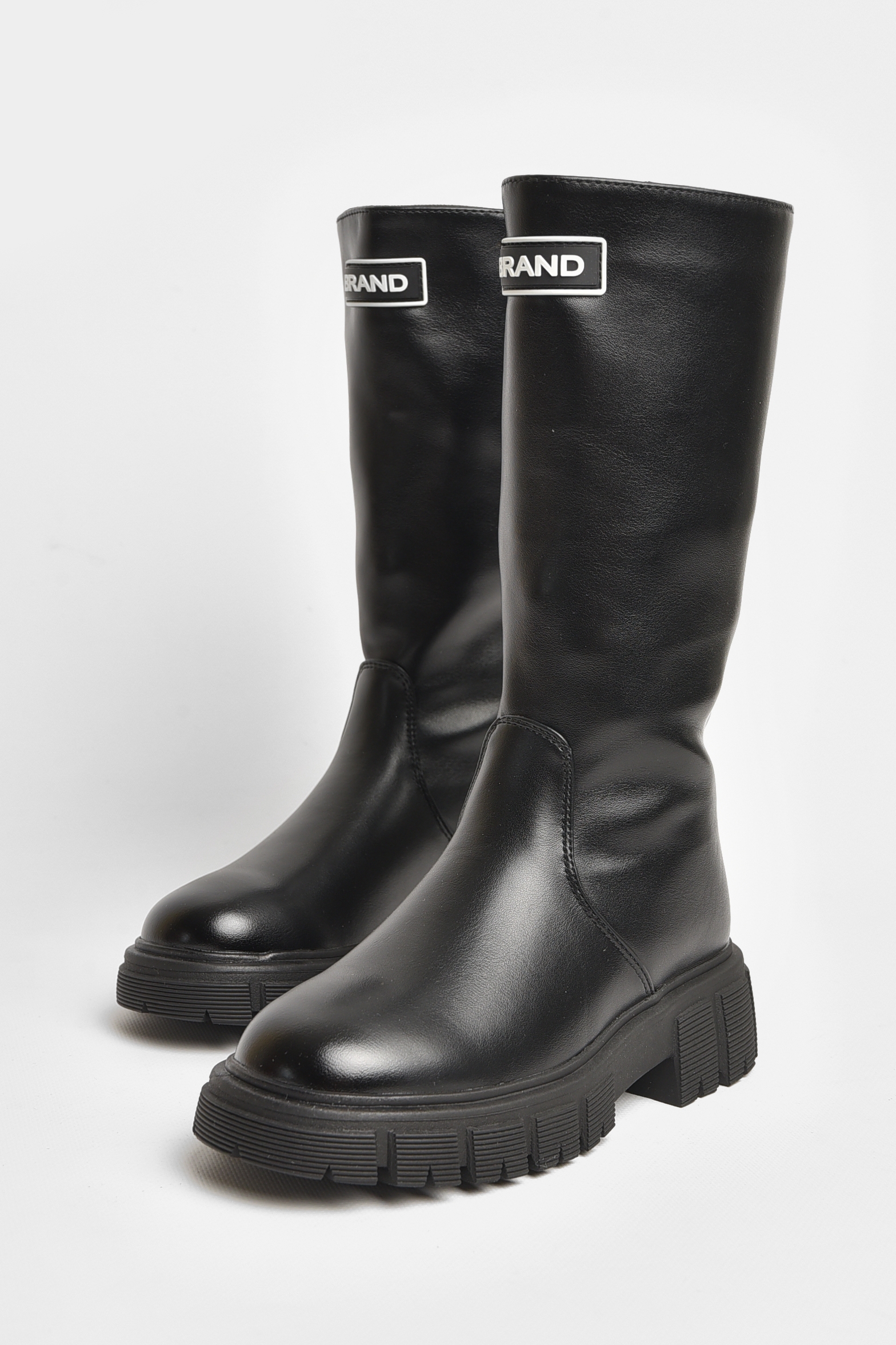 Фото товару Чоботи демісезонні дитячі дівчинка чорного кольору №2