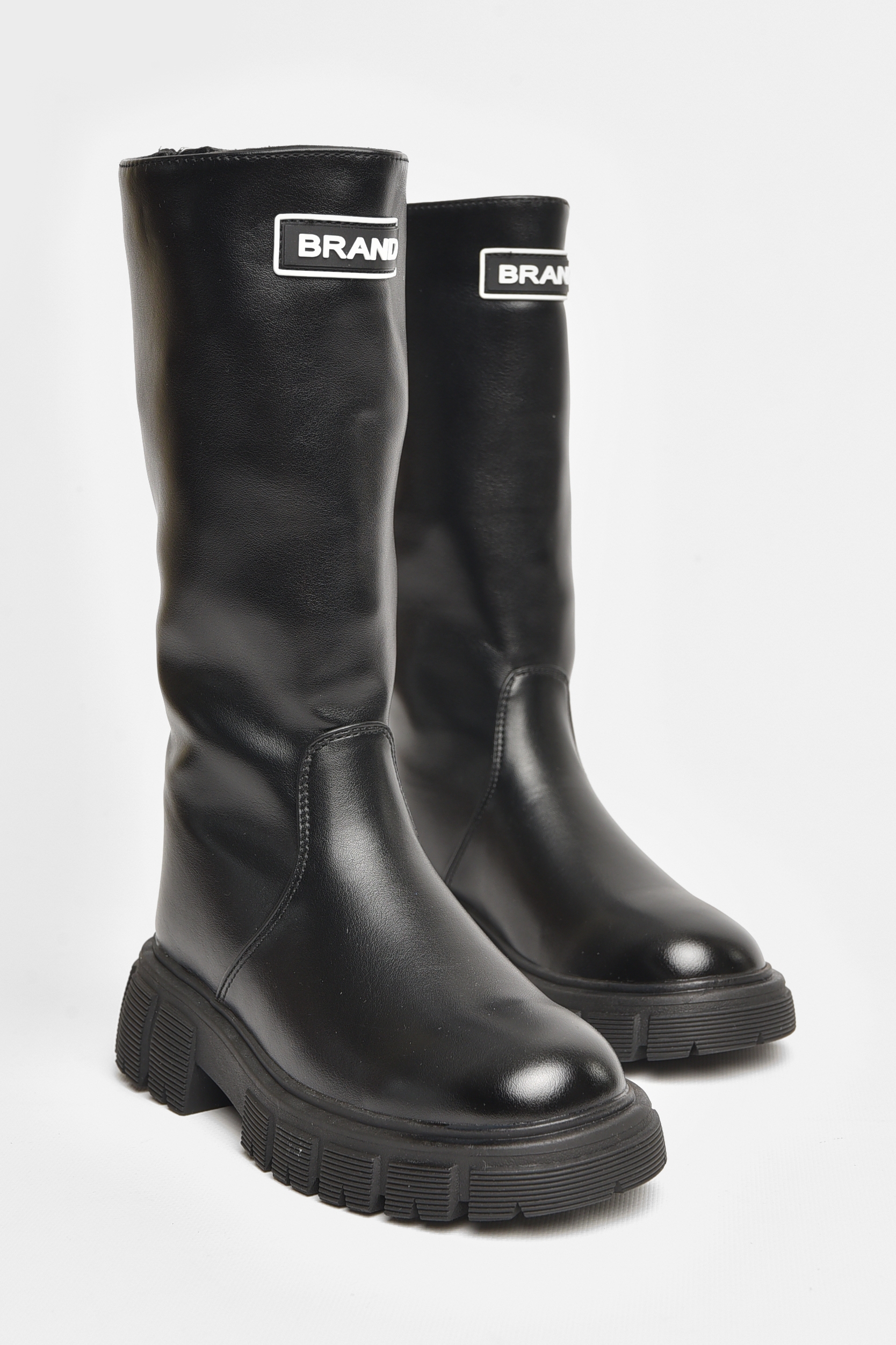 Фото товару Чоботи демісезонні дитячі дівчинка чорного кольору №3