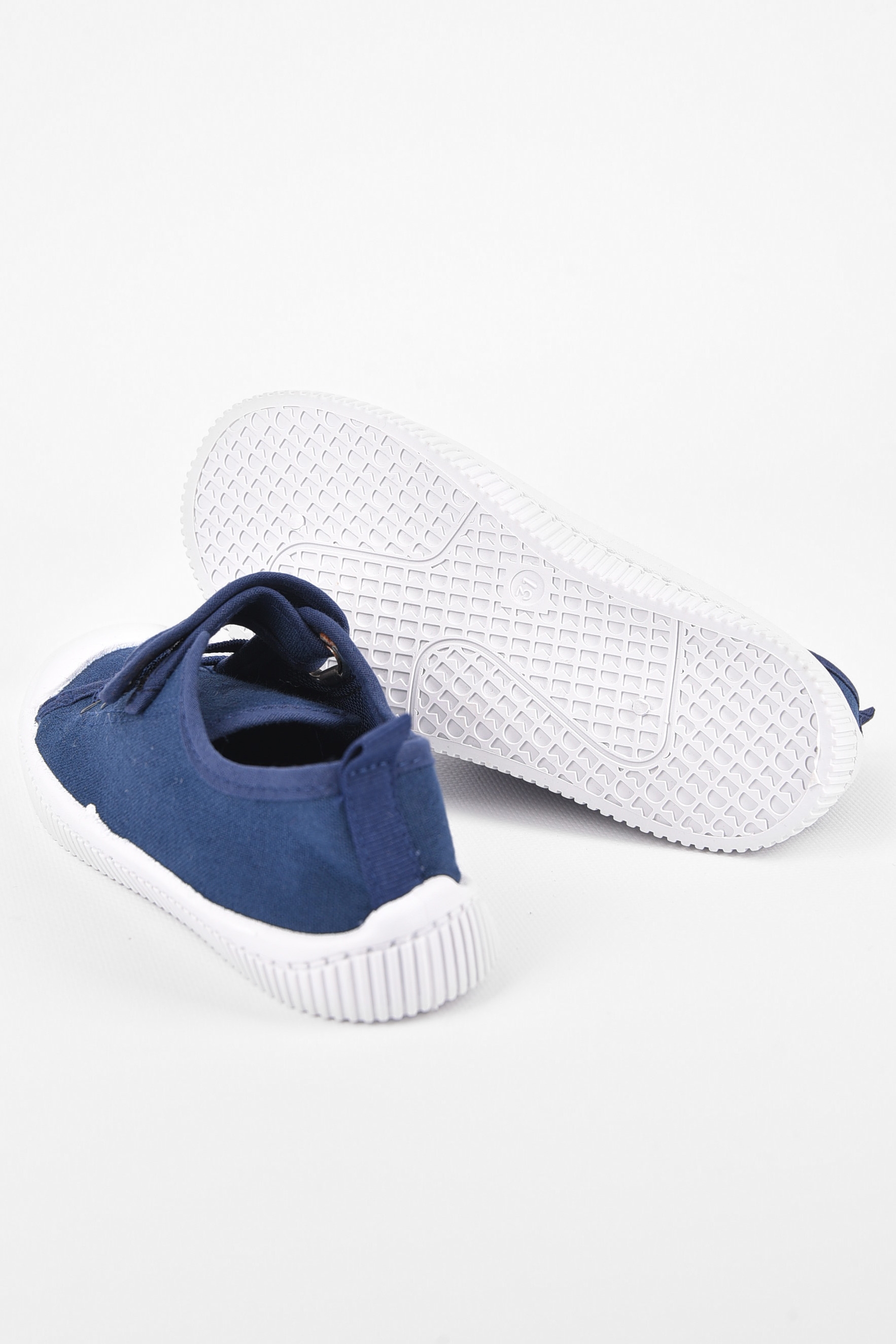 Фото товару Мокасини дитячі темно-синього кольору №1